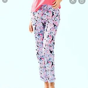 Lilly Pulitzer Aiden Linen Pants M